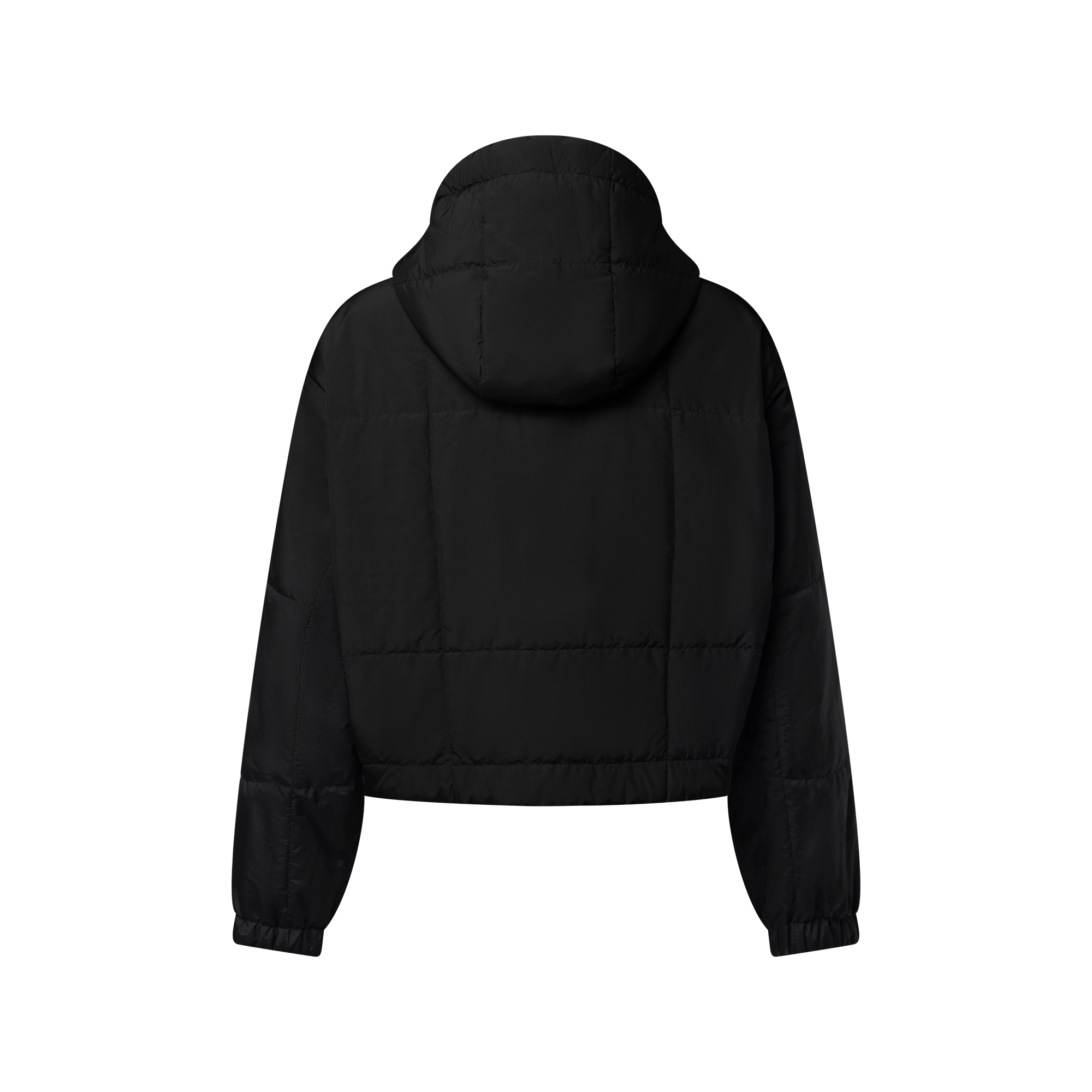 ルイヴィトン ダウン ジャケット キルティング レディース ブラック 黒